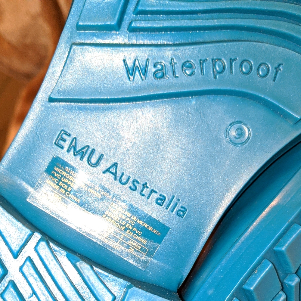 New EMU Ellin Rain Boot Size 9 - Picture 8 of 11
